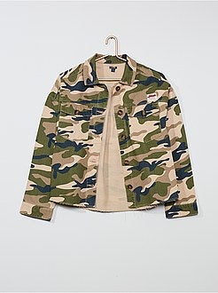 Ragazza 10-18 anni - Giacca mimetica - Kiabi