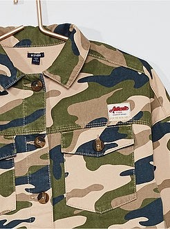 Ragazza 10-18 anni - Giacca mimetica - Kiabi