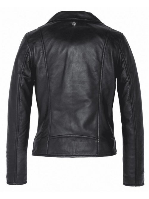 Giacca Moto Donna Schott in Pelle - Kiabi