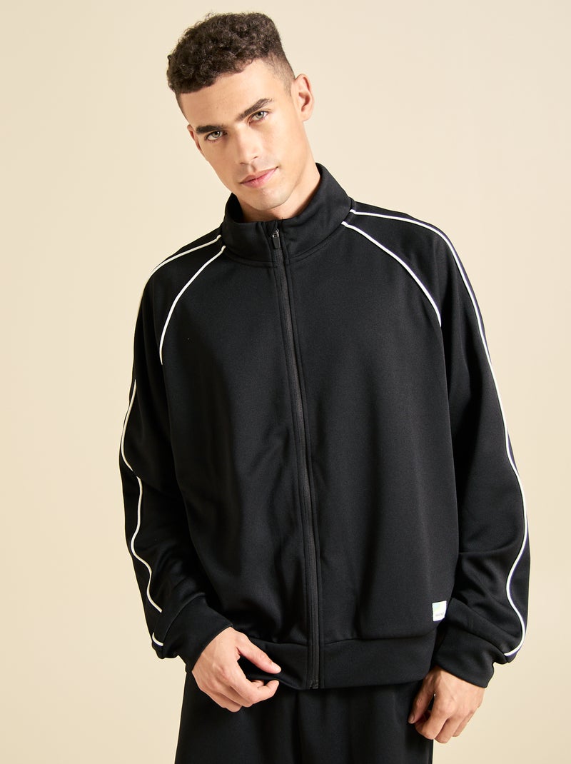 Giacca multisport con zip - (ekstract) Nero - Kiabi
