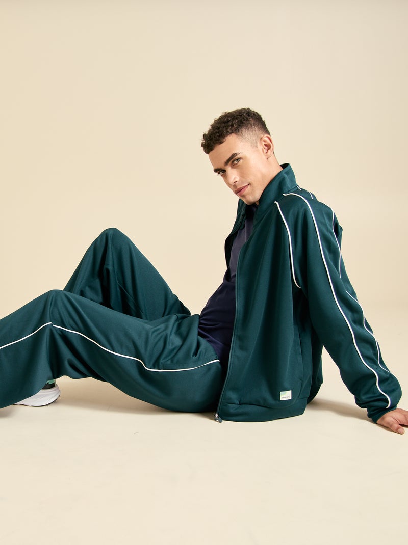 Giacca multisport con zip - (ekstract) Verde - Kiabi