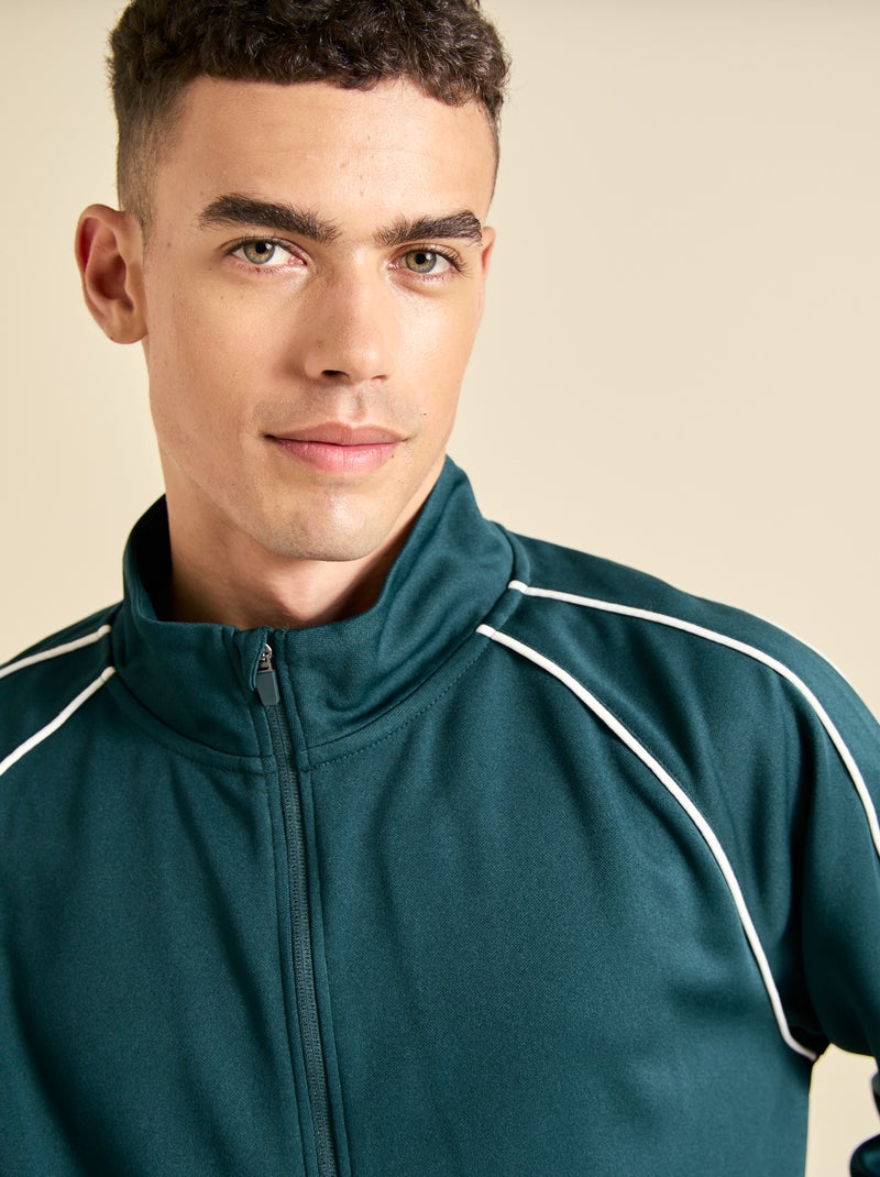 Giacca multisport con zip - (ekstract) Verde - Kiabi