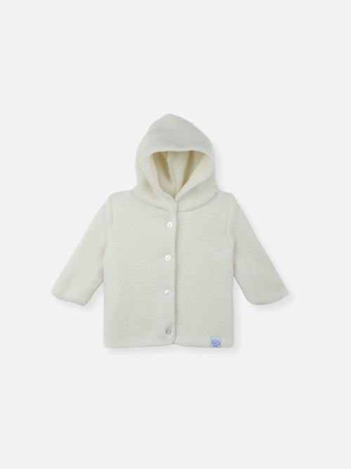 Giacca neonato 50% cotone biologico 50% poliestere riciclato - Kiabi