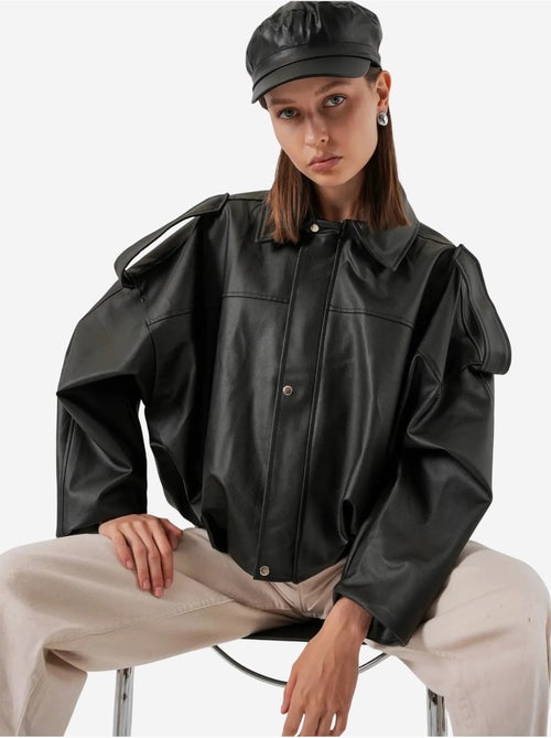 Giacca oversize con zip bdart - Kiabi Giacca oversize con zip bdart - Kiabi
