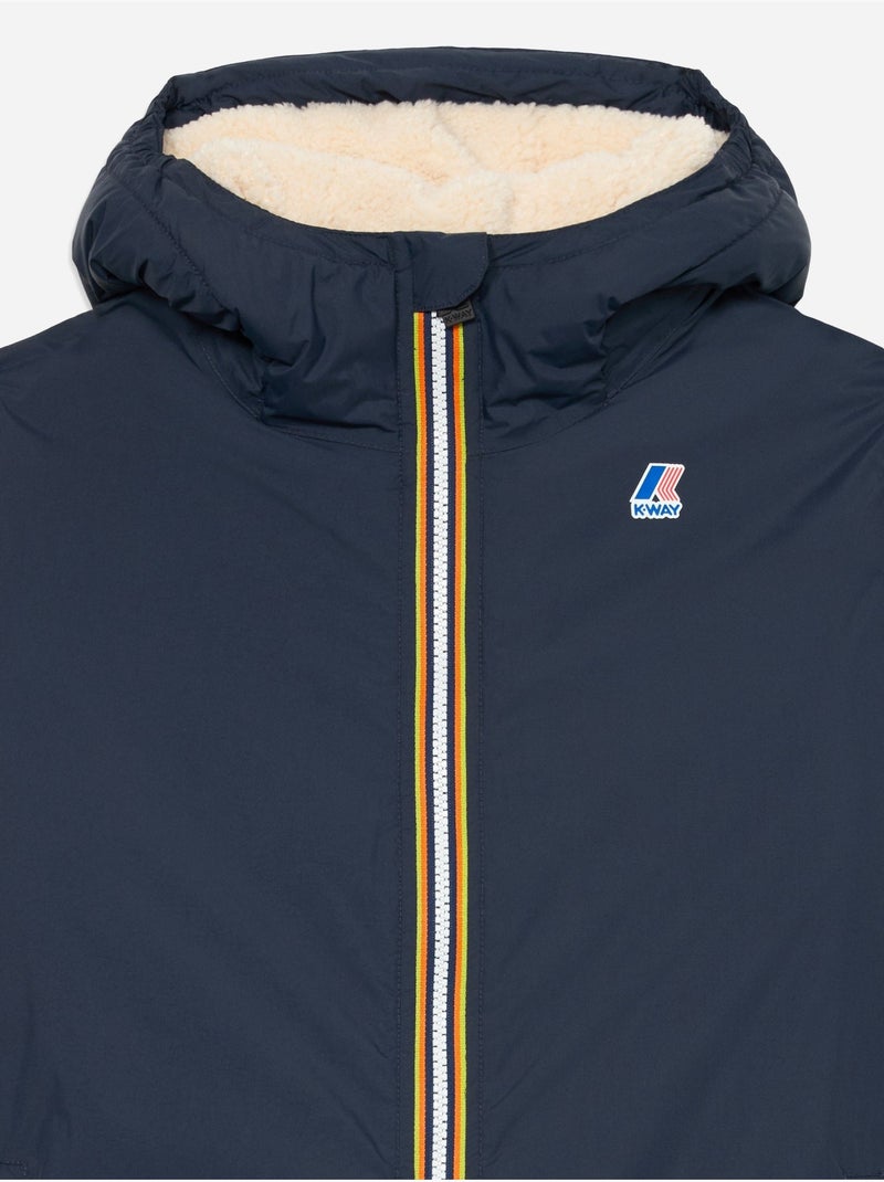 Giacca P. LE VRAI 4.0 EIFFEL ORSETTO - K-Way Blu scuro - Kiabi