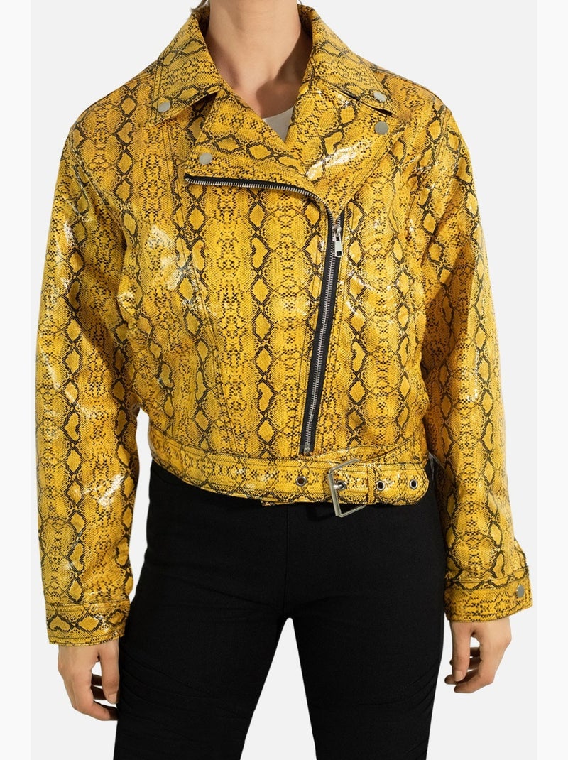 Giacca Perfecto Kebello Giallo - Kiabi