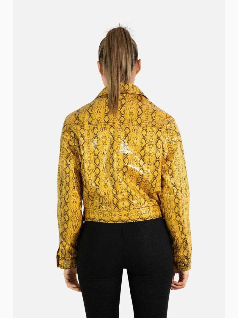 Giacca Perfecto Kebello Giallo - Kiabi