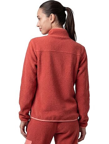 Giacca pile escursionismo donna donna carezza-w brick