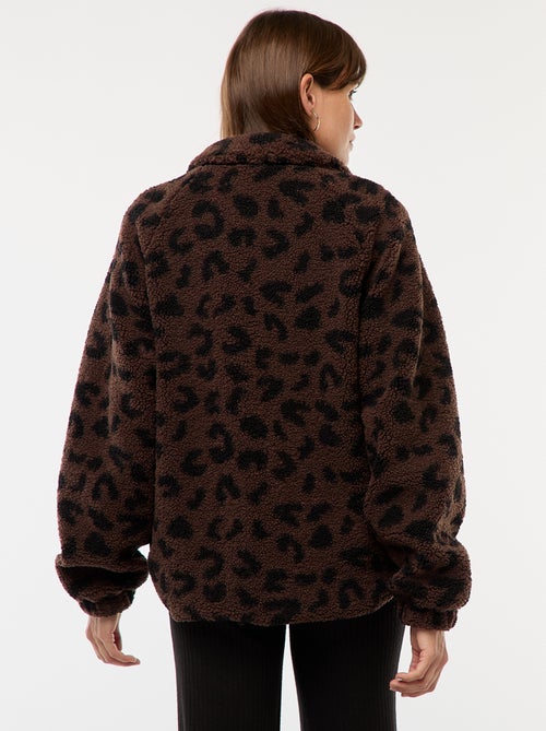 Giacca premaman effetto montone - Kiabi