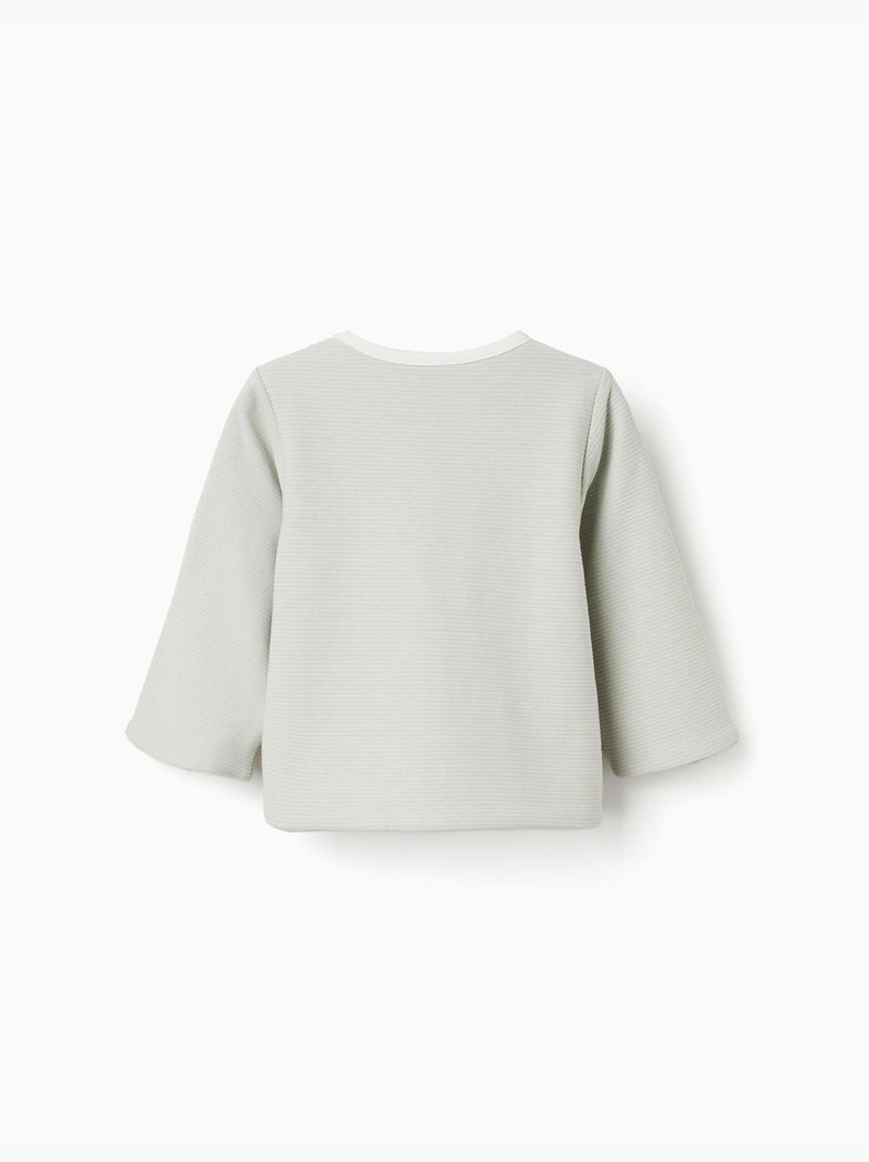 Giacca reversibile in cotone Verde chiaro - Kiabi