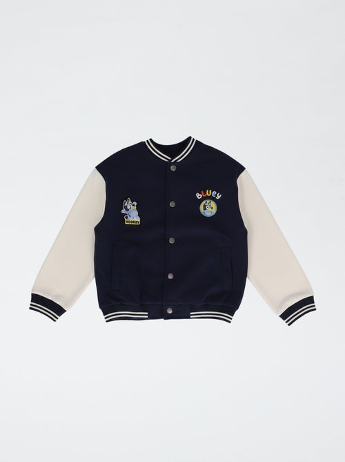 Giacca ricamata 'Bluey' in felpa e cotone - Kiabi