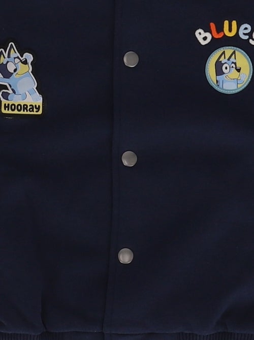 Giacca ricamata 'Bluey' in felpa e cotone - Kiabi