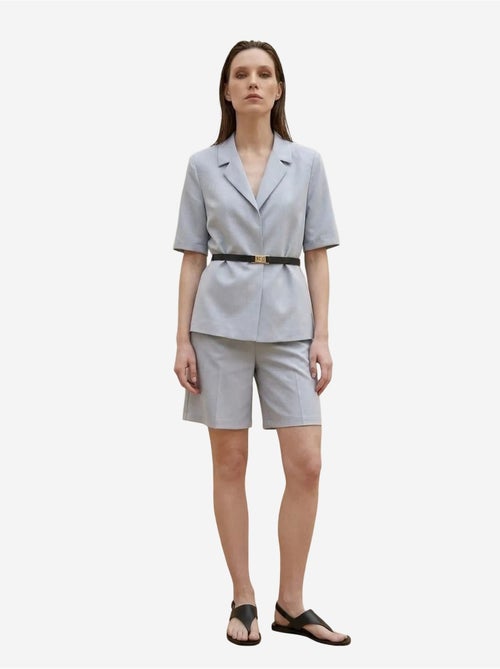 Giacca sartoriale con cintura e collo a scialle my fashion - Kiabi Giacca sartoriale con cintura e collo a scialle my fashion - Kiabi