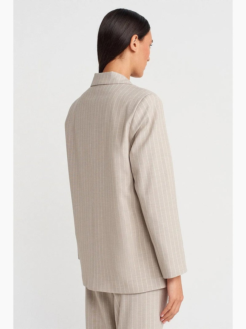 Giacca sartoriale donna dilvin Sabbia - Kiabi