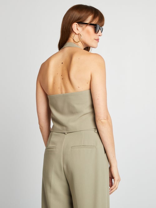 Giacca senza maniche aperta dietro - Kiabi