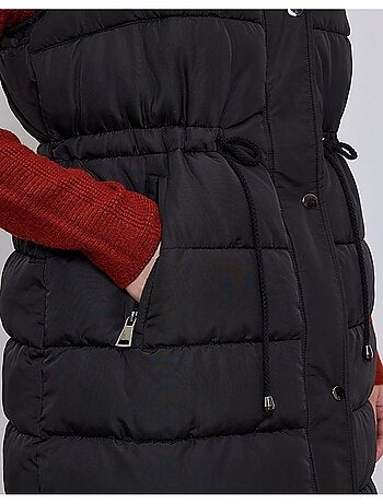 Giacca senza maniche con cappuccio Kebello