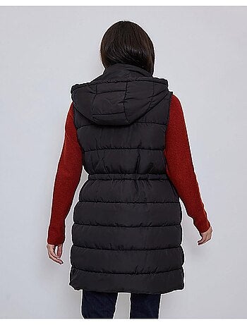 Giacca senza maniche con cappuccio Kebello