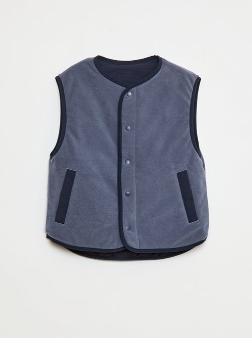 Giacca senza maniche double face - Kiabi