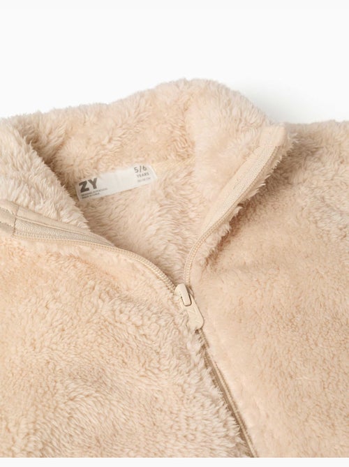 Giacca sherpa con chiusura con cerniera - Kiabi