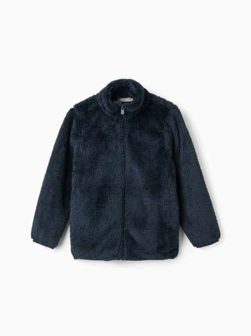 Giacca sherpa con chiusura con cerniera - Kiabi Giacca sherpa con chiusura con cerniera - Kiabi