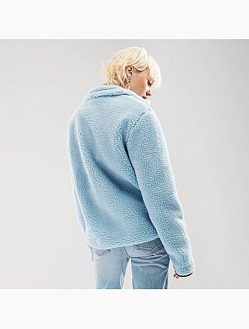 Giacca sherpa da donna lifestyle donna azure-w
