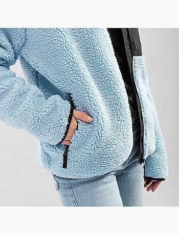 Giacca sherpa da donna lifestyle donna azure-w