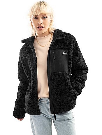 Giacca sherpa da donna lifestyle donna blackcomb-w