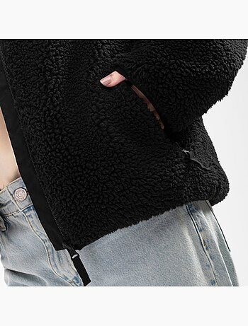 Giacca sherpa da donna lifestyle donna blackcomb-w
