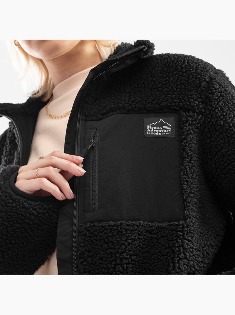 Giacca sherpa da donna lifestyle donna blackcomb-w Nero - Kiabi