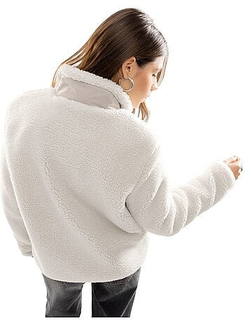 Giacca sherpa da donna lifestyle donna inari-w