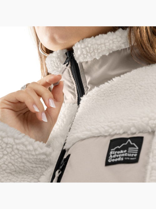 Giacca sherpa da donna lifestyle donna inari-w - Kiabi