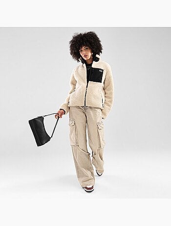 Giacca sherpa da donna lifestyle donna levi-w