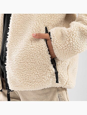 Giacca sherpa da donna lifestyle donna levi-w
