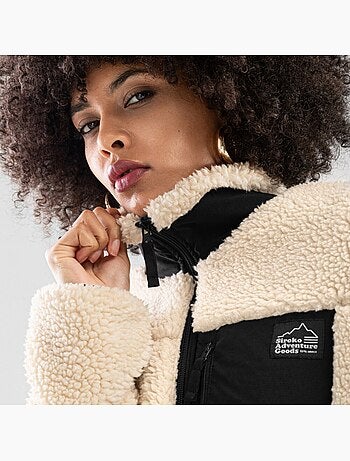 Giacca sherpa da donna lifestyle donna levi-w