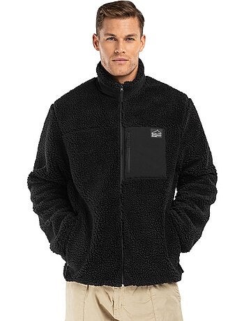 Giacca sherpa da uomo lifestyle uomo blackcomb