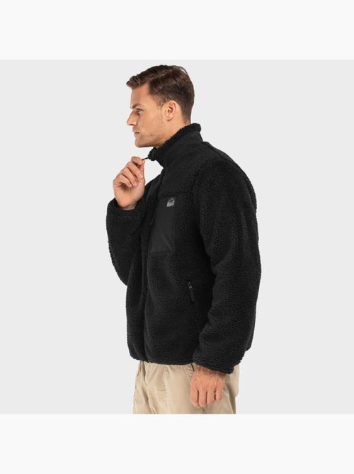 Giacca sherpa da uomo lifestyle uomo blackcomb - Kiabi Giacca sherpa da uomo lifestyle uomo blackcomb - Kiabi