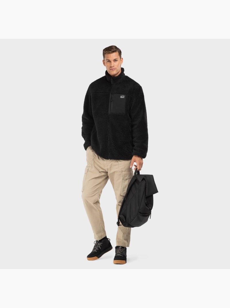 Giacca sherpa da uomo lifestyle uomo blackcomb Nero - Kiabi
