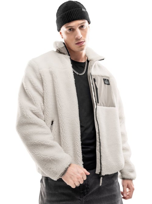 Giacca sherpa da uomo lifestyle uomo inari - Kiabi Giacca sherpa da uomo lifestyle uomo inari - Kiabi