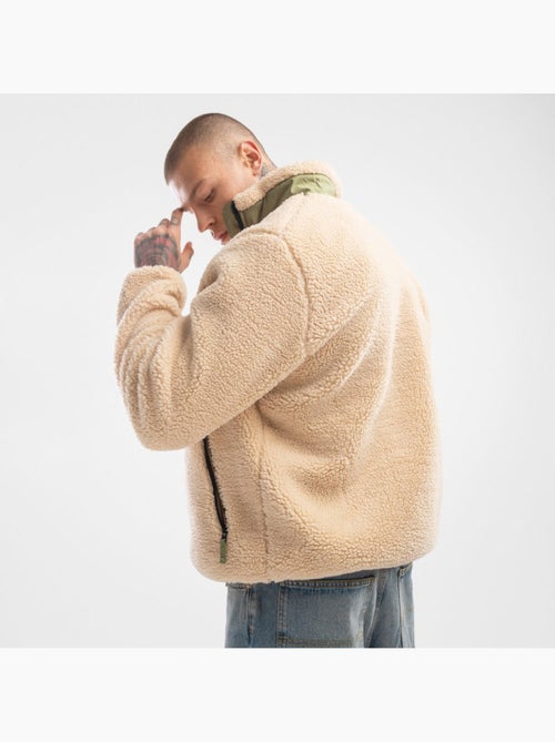 Giacca sherpa da uomo lifestyle uomo walnut - Kiabi Giacca sherpa da uomo lifestyle uomo walnut - Kiabi