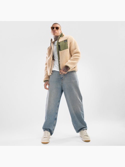 Giacca sherpa da uomo lifestyle uomo walnut - Kiabi Giacca sherpa da uomo lifestyle uomo walnut - Kiabi