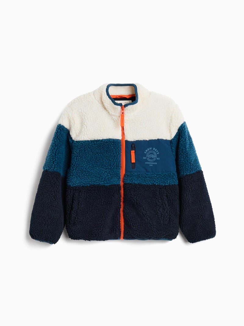 Giacca Sherpa, MO Fashion Blu - Kiabi