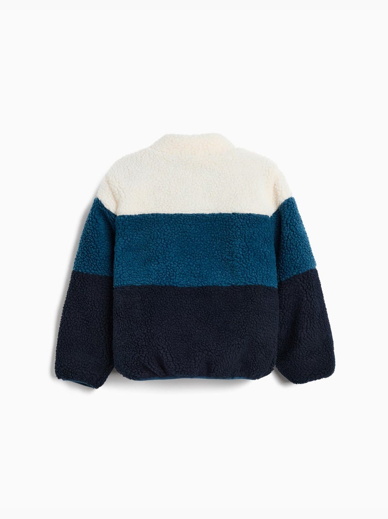 Giacca Sherpa, MO Fashion Blu - Kiabi