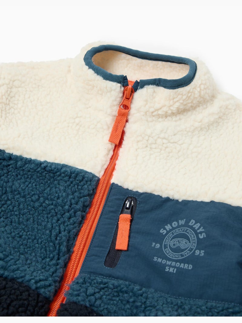 Giacca Sherpa, MO Fashion Blu - Kiabi