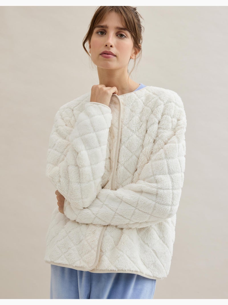 Giacca Sherpa, MO Fashion Ecru - Kiabi