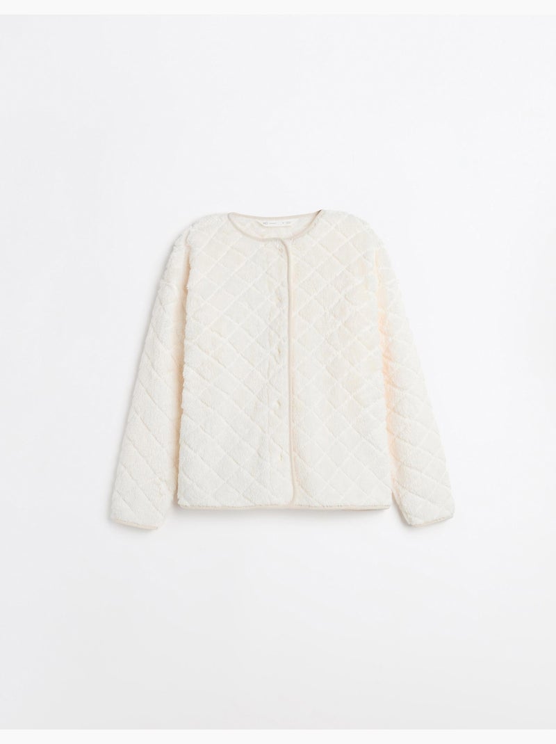 Giacca Sherpa, MO Fashion Ecru - Kiabi