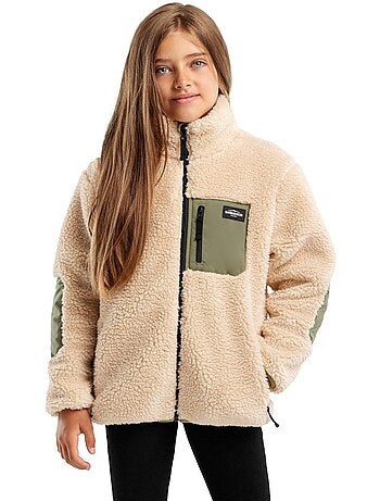 Giacca sherpa per bambine lifestyle bambini e bambine spirit-g