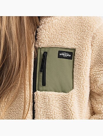 Giacca sherpa per bambine lifestyle bambini e bambine spirit-g
