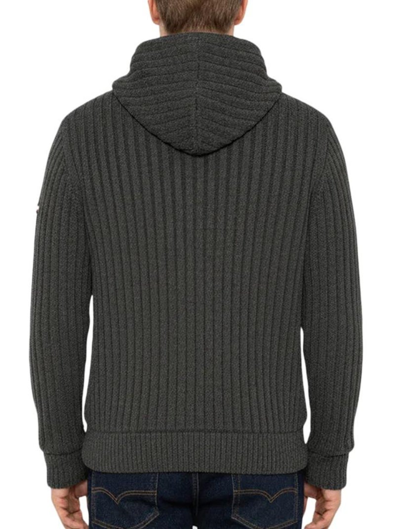 Giacca Sherpa Uomo Schott con Zip Grigio argentato - Kiabi