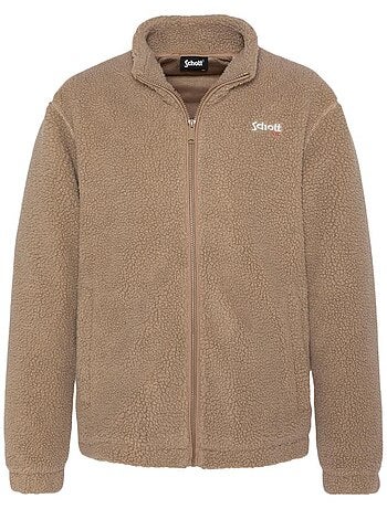 Giacca Sherpa Uomo Schott Sherpa PLARTIC