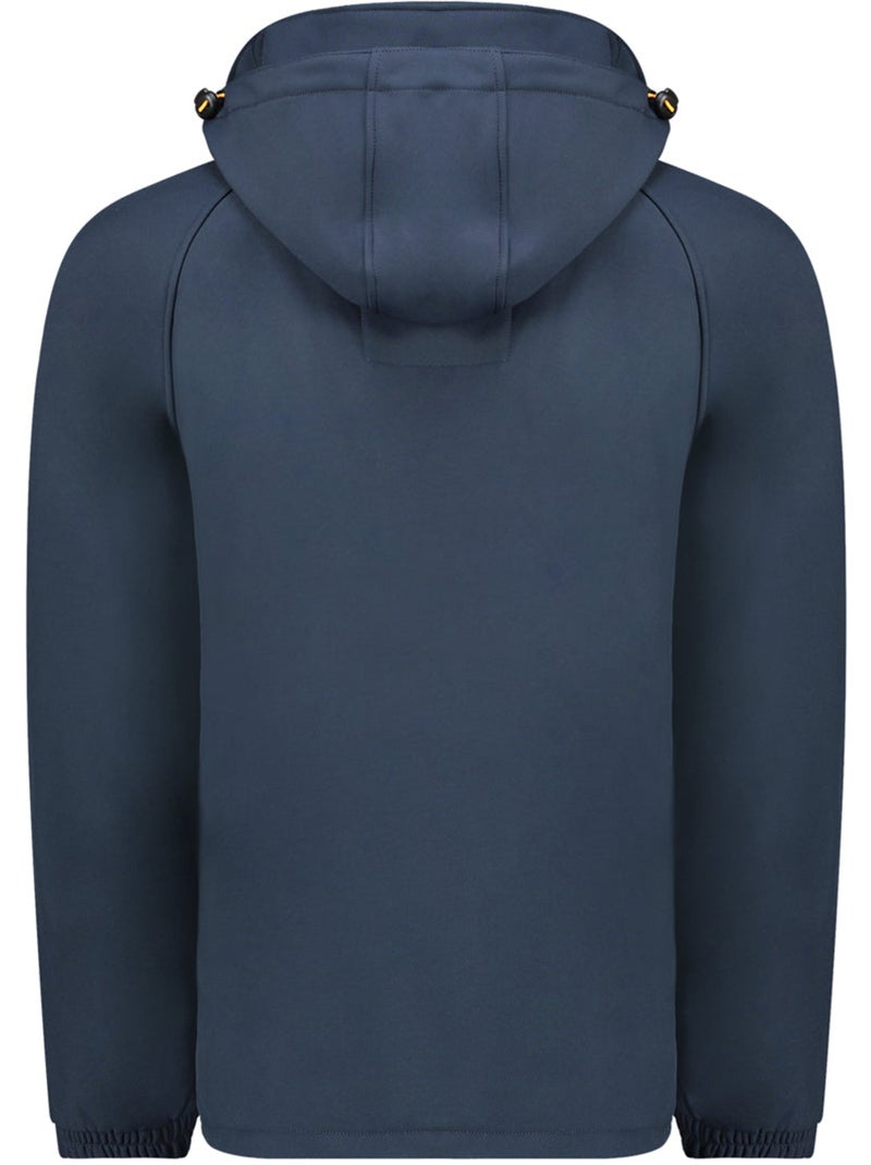 Giacca softshell antivento con cappuccio ritchoneak – canadian peak Blu marino - Kiabi